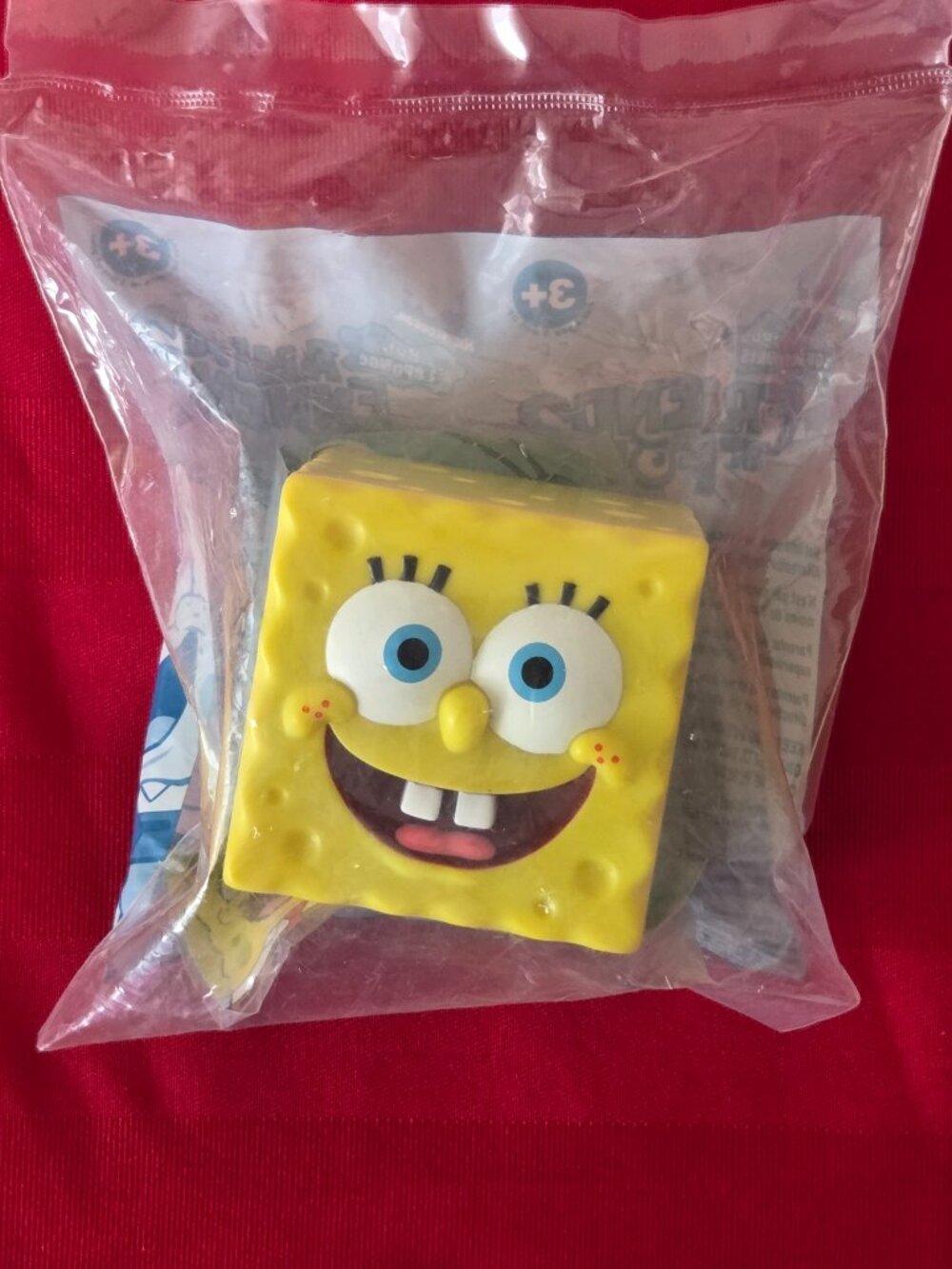 2006 SPONGEBOB SQUAREPANTS FRIEND OR FOE?, ANSWER PANTS TOY, MINT IN THE PACKAGE